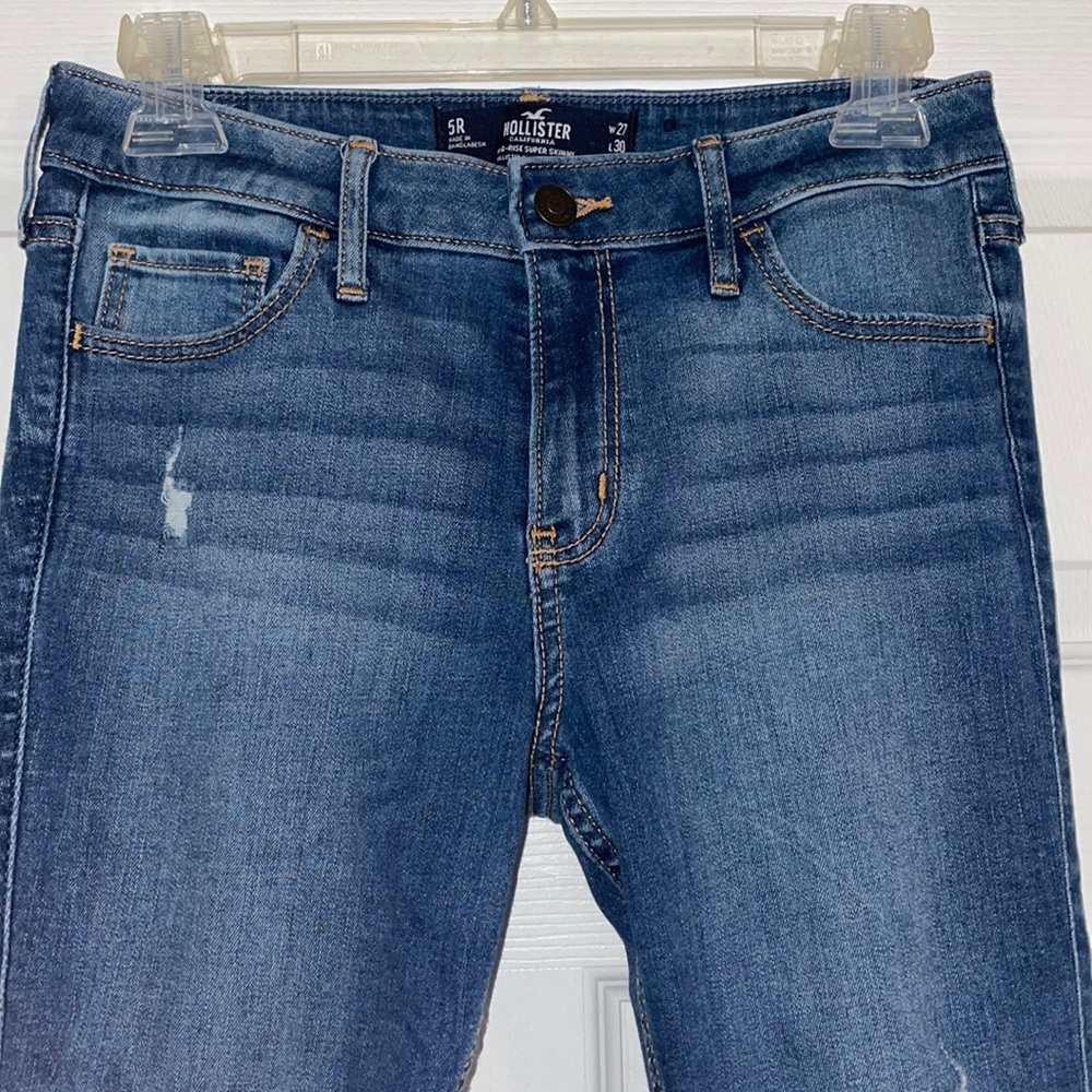 Hollister mid rise skinny jeans